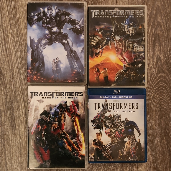 TRANSFORMERS 4-Movie Collection Lot  (DVD) Movie - Picture 2 of 14